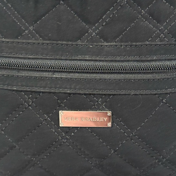 Vera Bradley Black Quilted Shoulder Bag - Picture 5 of 11